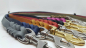 Preview: Fettlederleine, 8m Länge, Messing Karabiner mit Handschlaufe