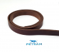 Preview: Fettleder 35mm Einzelriemen Halsbandriemen