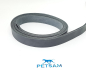Preview: Fettleder 35mm Einzelriemen Halsbandriemen