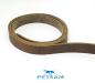 Preview: Fettleder 35mm Einzelriemen Halsbandriemen