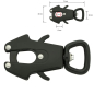 Preview: FROG Trailingleine 7,5m Länge Fettleder MIT Handschlaufe Mantrailing
