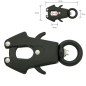Preview: Frog Aluminium Sicherheitshaken runde Öse bis 15mm