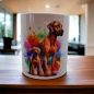 Preview: Kaffeetasse Motiv 2 Rhodesian Ridgeback