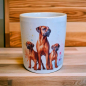 Preview: Kaffeetasse Motiv 9 Rhodesian Ridgeback