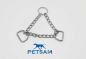 Preview: Silber Zugstopkette D-Ringe 20mm (23)