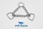 Preview: Silber Zugstopkette D-Ringe 25mm K (24)