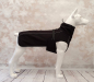 Preview: Softshellmantel schwarz mit Halsteil