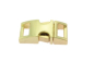 Preview: Steckverschluss Metall 10mm Hochglanz Gold