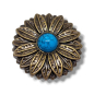 Preview: Concho Golden Flower 30mm (13)