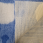 Preview: Vetbed blau mit Herz 100cm x 150cm, Antirutsch-Beschichtung