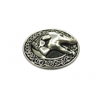 Zierniete Hundekopf Greyhound 925 Altsilber (18)