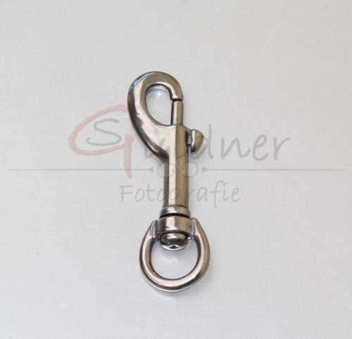 Edelstahl Karabiner Premium Gr. 2 (70/14)