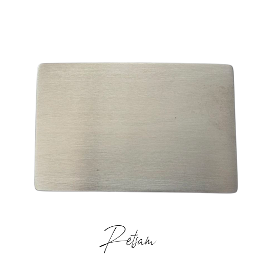 Preview: Gürtelschnalle Edelstahl massiv für 35mm Gürtel