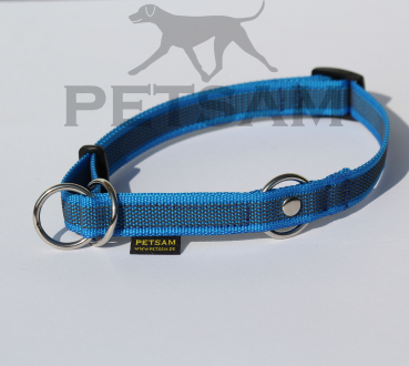 Halsband "Zugstop" Regenbogen gummiert verstellbar