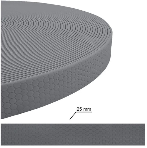 HEXA-Gurtband Grau
