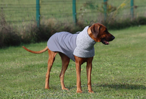 RÜCKLÄUFER Wintermantel Gr. L ♡ ♥ KIRA ♥ GRAU ♡ Petsam B-Ware
