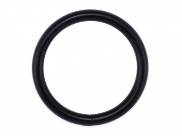 O-Ring Stahl Schwarz