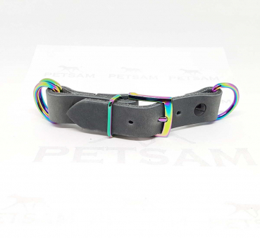 Paracord-Adapter DICKLEDER Geschirrschnalle Regenbogen & D-Ringe