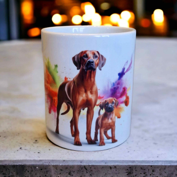 Kaffeetasse Motiv 11 Rhodesian Ridgeback