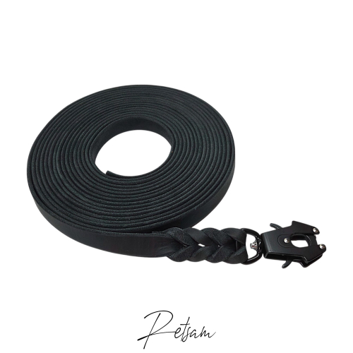 Trailingleine 7,5m Länge Fettleder & FROG Mantrailing