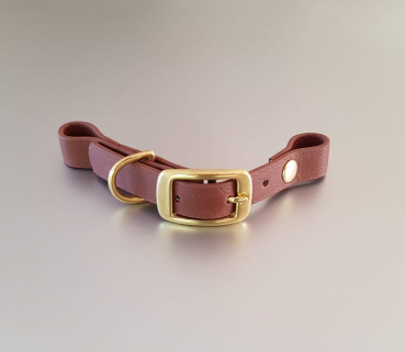 TAU-Adapter für 10mm Biothane Messing Doppelschnalle & D-Ring