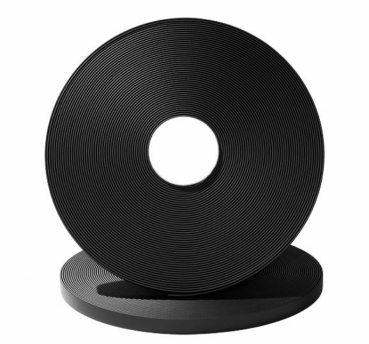 Reststück 6m Beta-Biothane Granite SCHWARZ 16mm Meterware