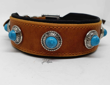 Concho dicke Kugel Blau 25mm (4)