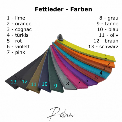 Preview: Paracord Trailingleine 7,5m Länge Fettleder & Messingbeschlag Mantrailing