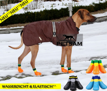 B-Ware Hundesocken DRYPAW PETSAM® 4 Stück Rückläufer schwarz / Gr. 3