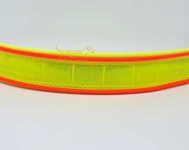 5m - Reflektorband NEONORANGE 20mm Breite aus Kunststoff