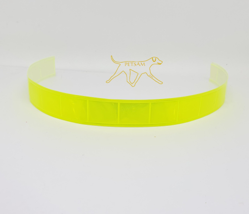 5m - Reflektorband NEONORANGE 25mm Breite aus Kunststoff