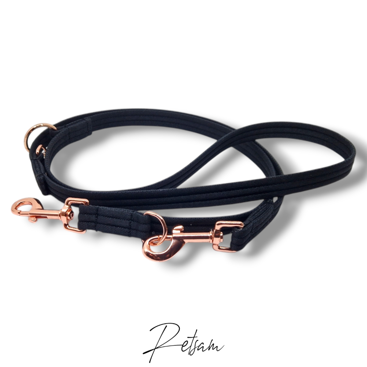Schlauchband genäht Gurtband schwarz 15mm Breit - 3mm dick