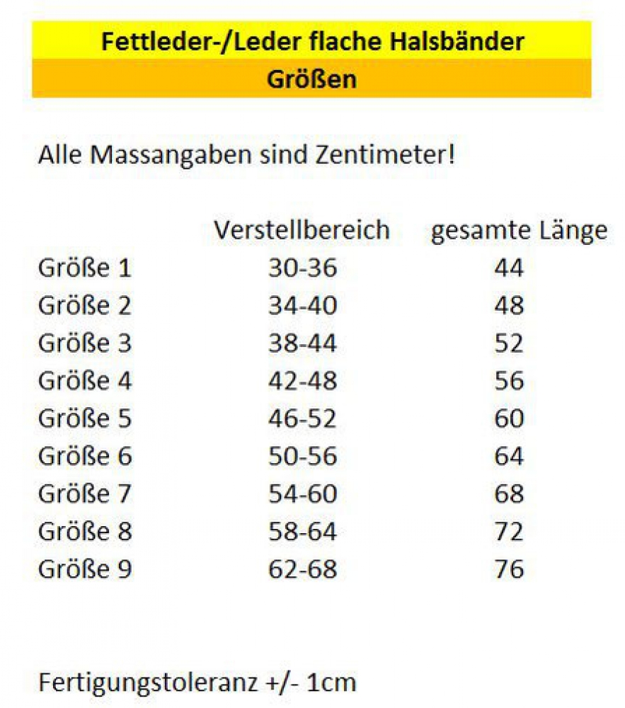 Biothane-Halsband mit Druck & Rollschnalle, 32mm & 38mm Breite
