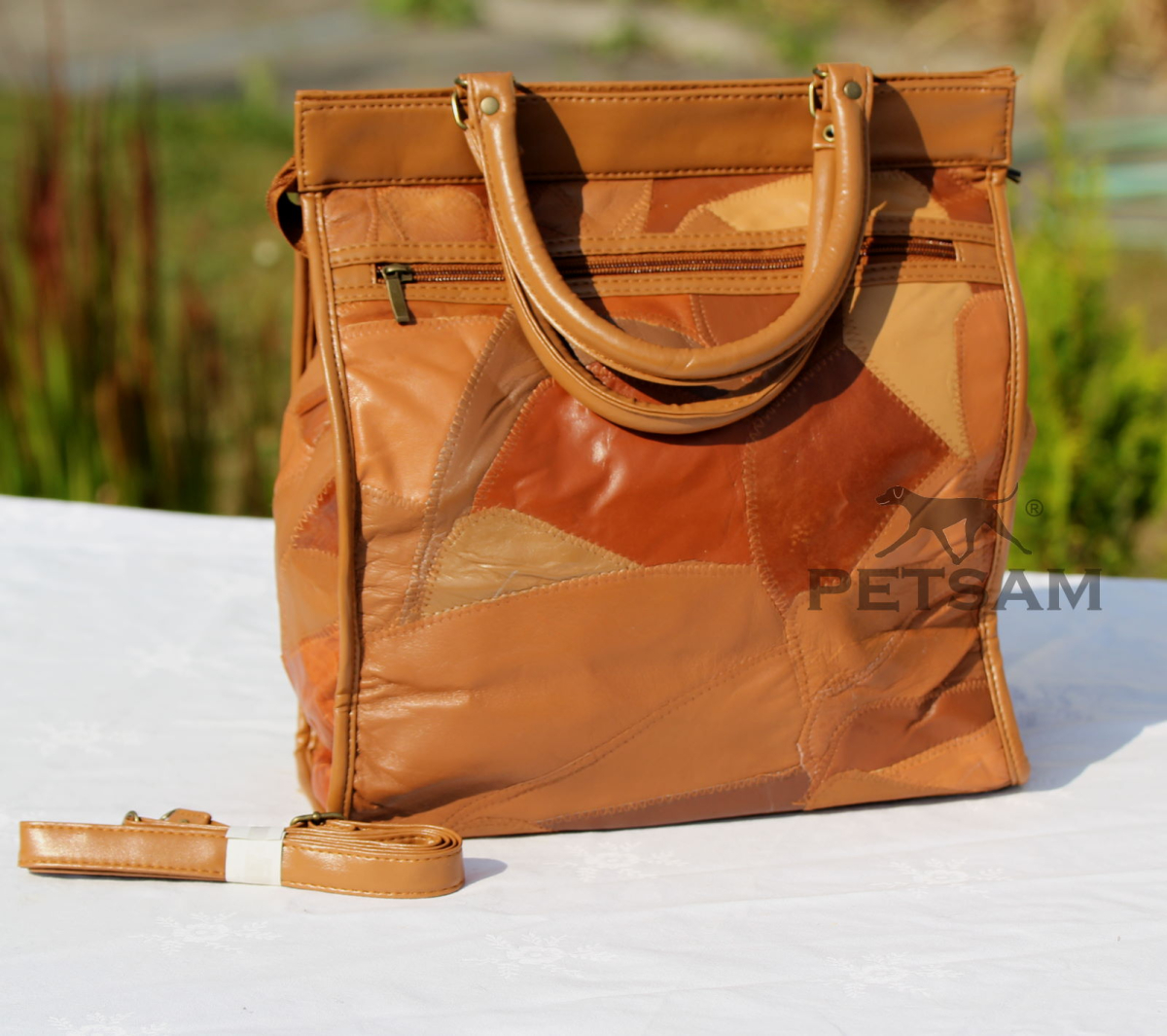 Ledertasche Handtasche *Gassi* natur 11848-26