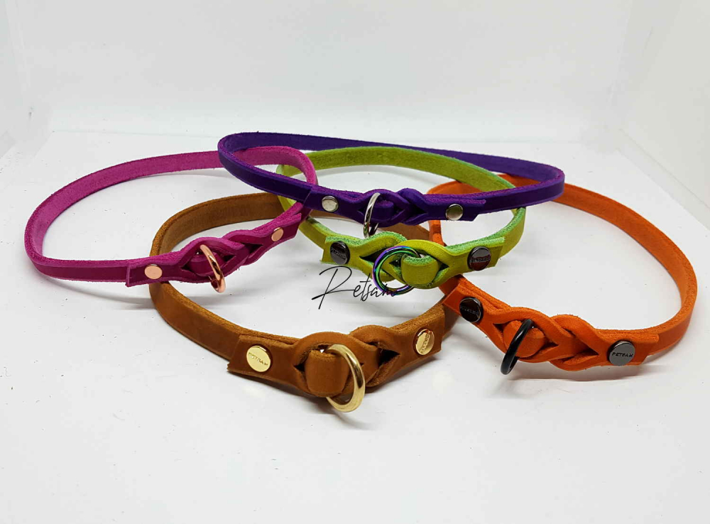 Marken-Band Fettleder Regenbogen Ring Markenbändchen