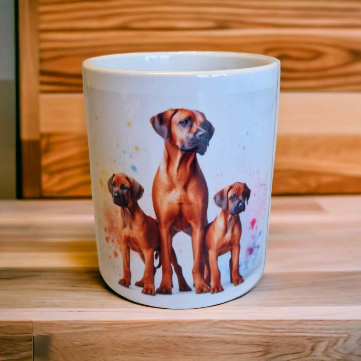 Kaffeetasse Motiv 9 Rhodesian Ridgeback