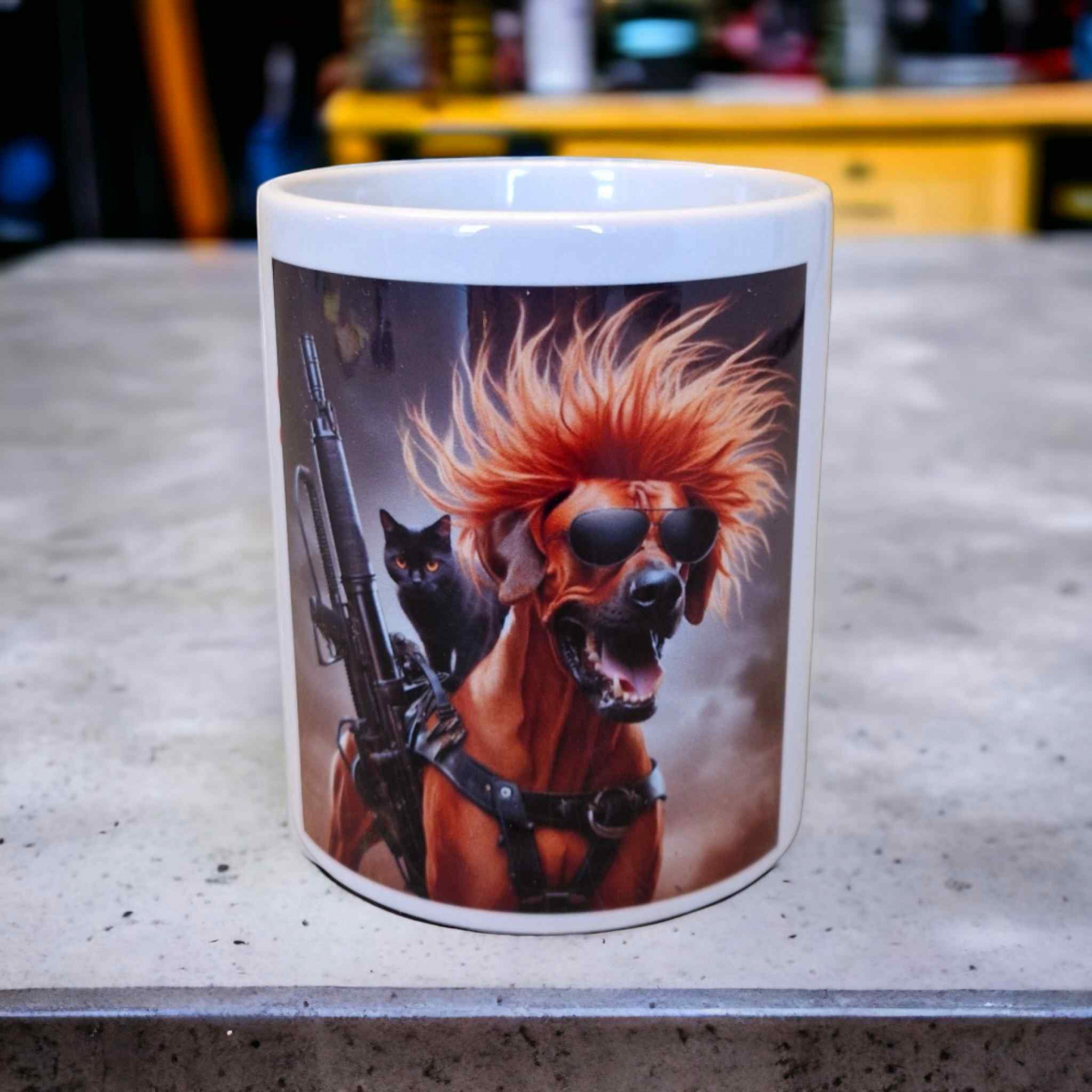 Kaffeetasse Motiv 12 Rhodesian Ridgeback