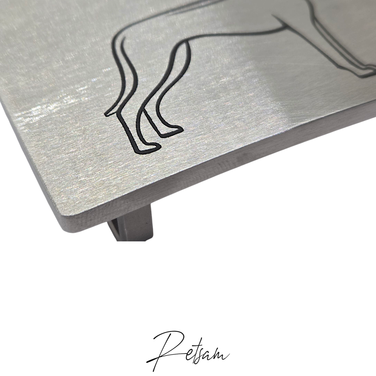 Gürtel mit Gürtelschnalle Wechselschnalle Edelstahl Maari 40er - Türkis / Kobel