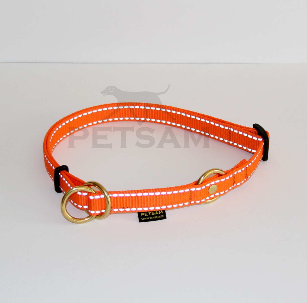 Halsband "Zugstop" Edelstahl SAFE Reflex verstellbar