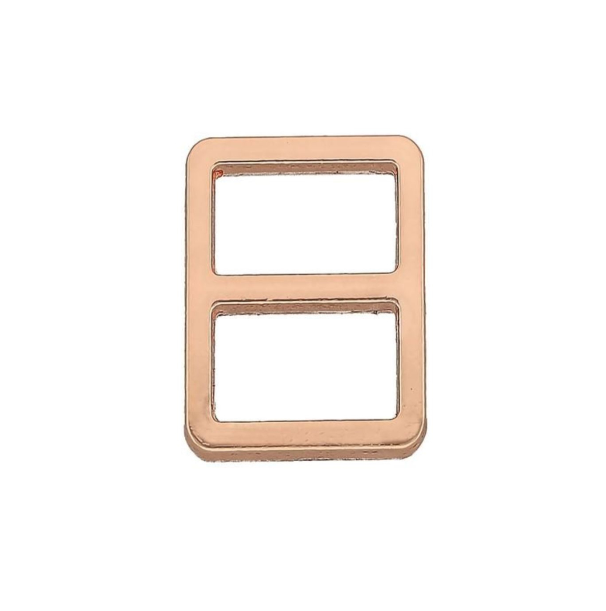 Schieber Mini Metall rosegold (ideal für Showleinen)