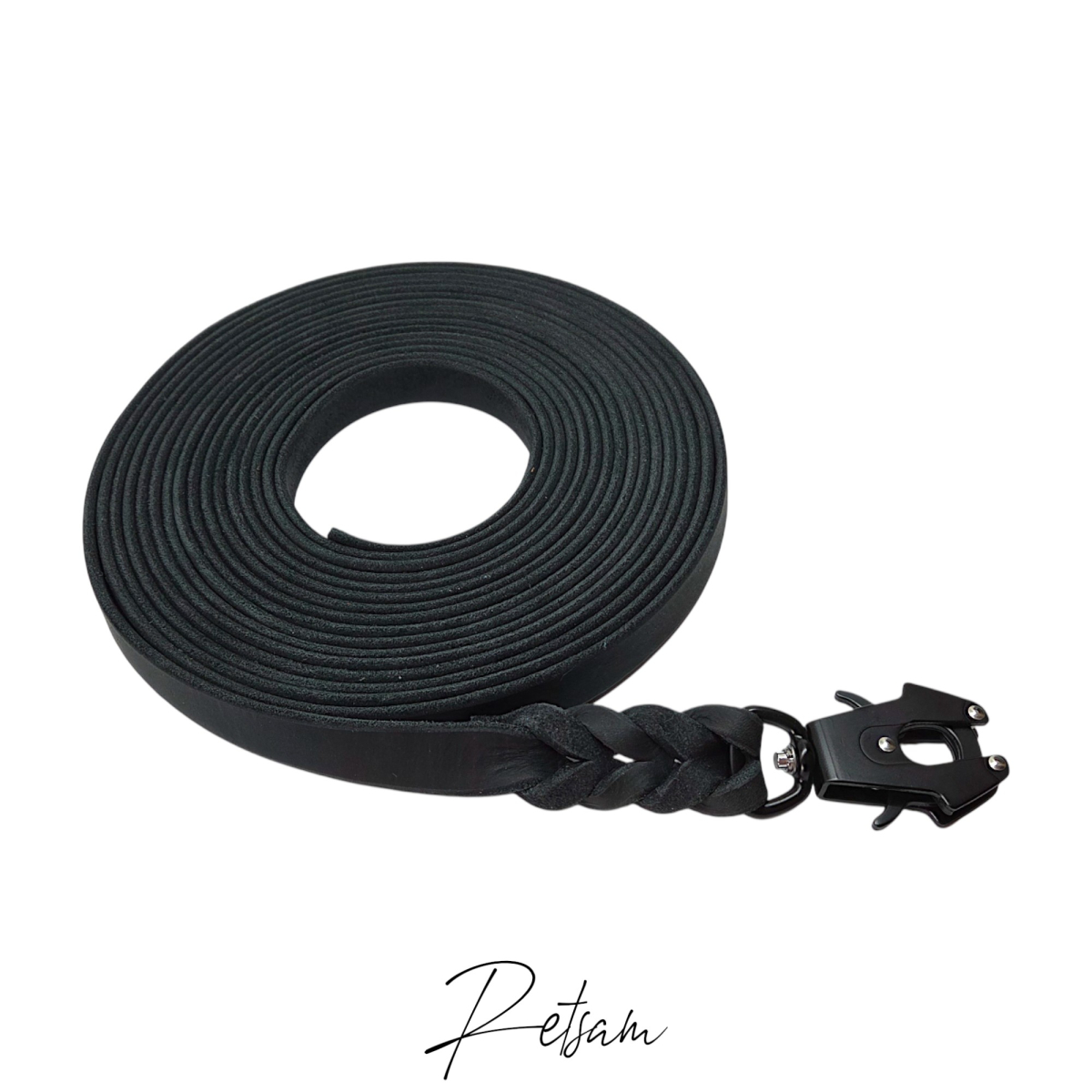 Trailingleine 7,5m Länge Fettleder & FROG Mantrailing