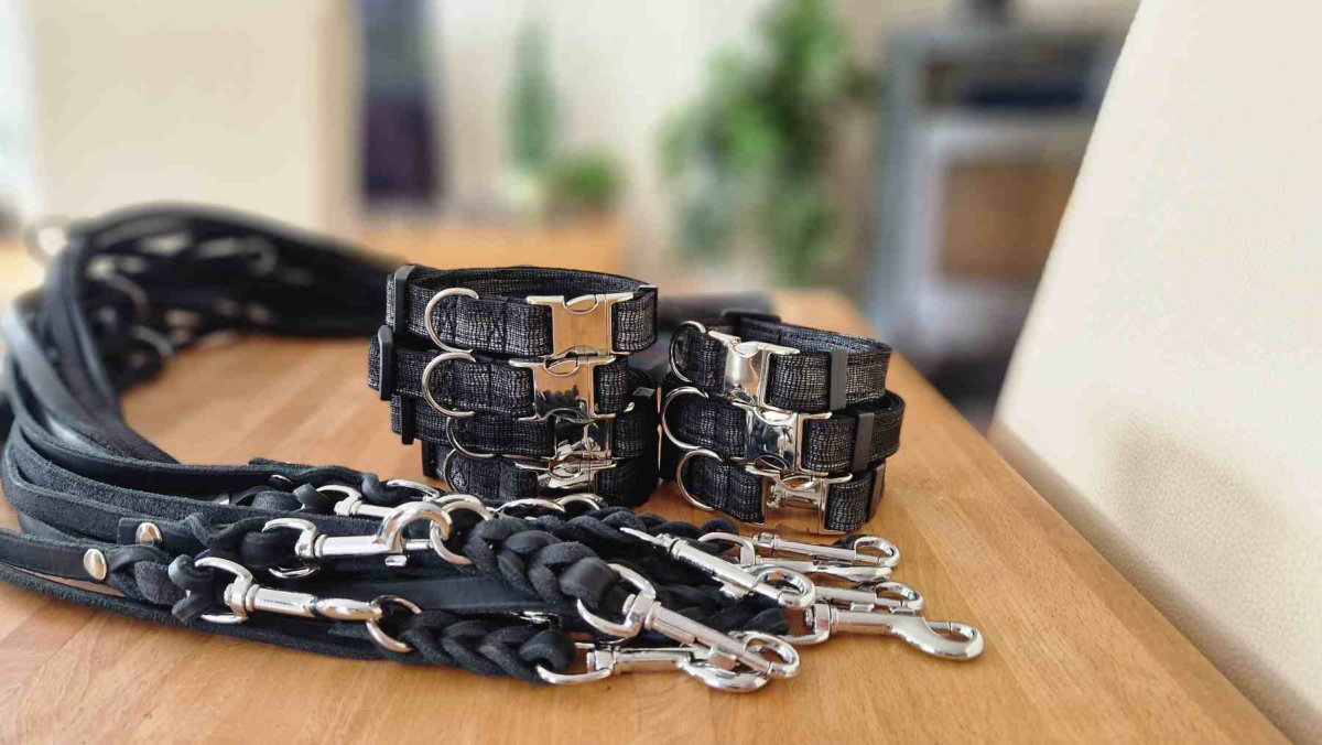 Welpensets aus Leder