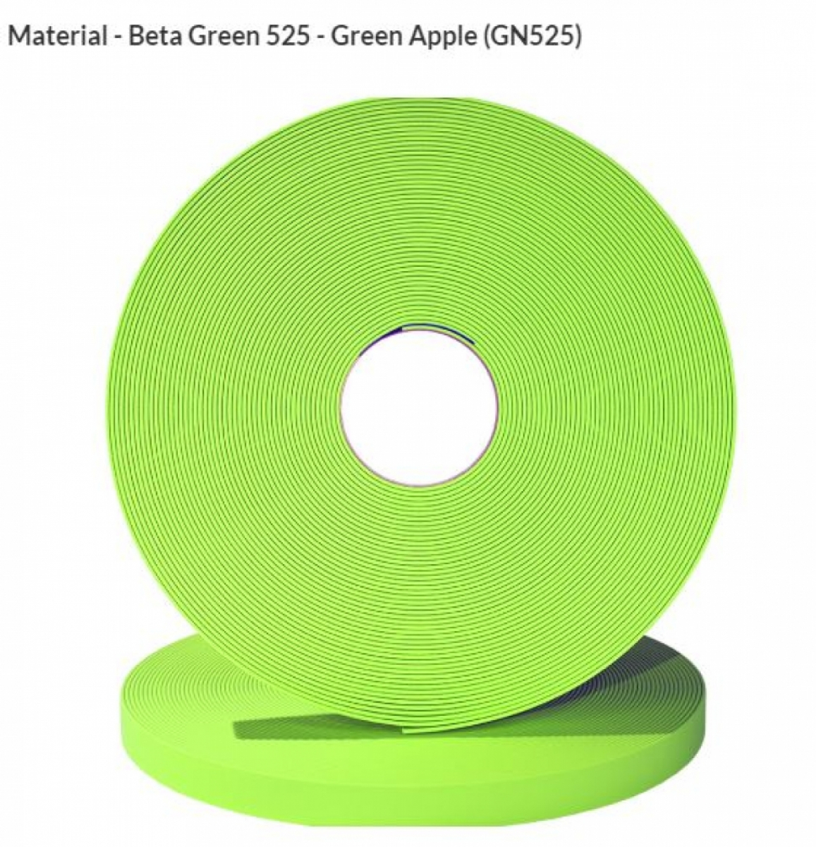 Beta-Biothane APPLEGREEN Meterware - 12mm