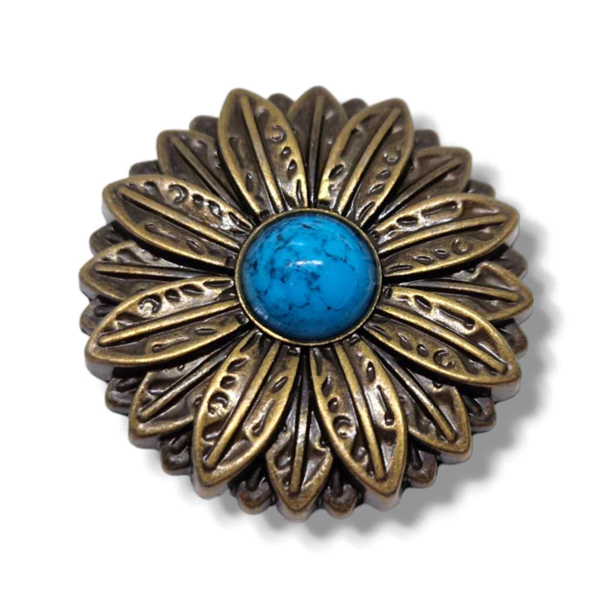 Concho Golden Flower 30mm (13)