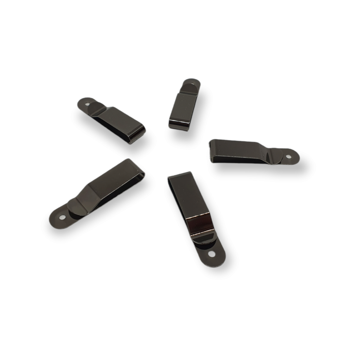 Gürtelclip "schwarz" schmal (95)