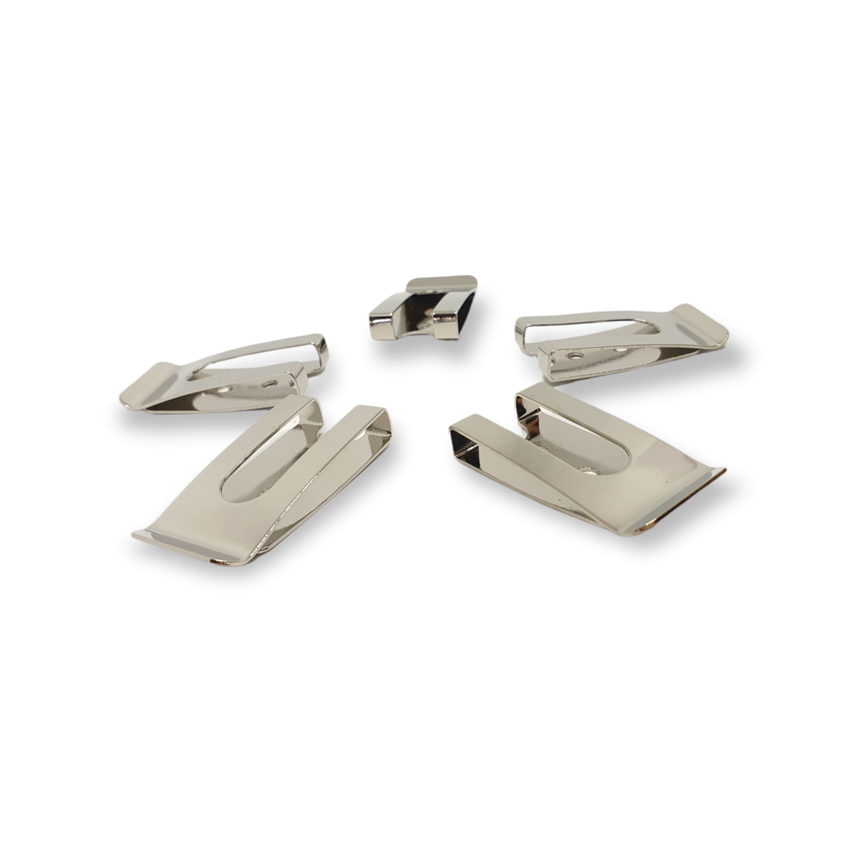 Gürtelclip silber breit (96)
