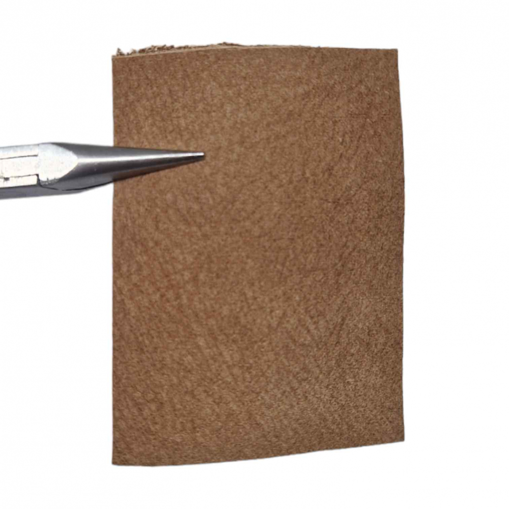 25x80cm Lederstreifen Cognac soft (60) Zuschnitt Lederstück Leder
