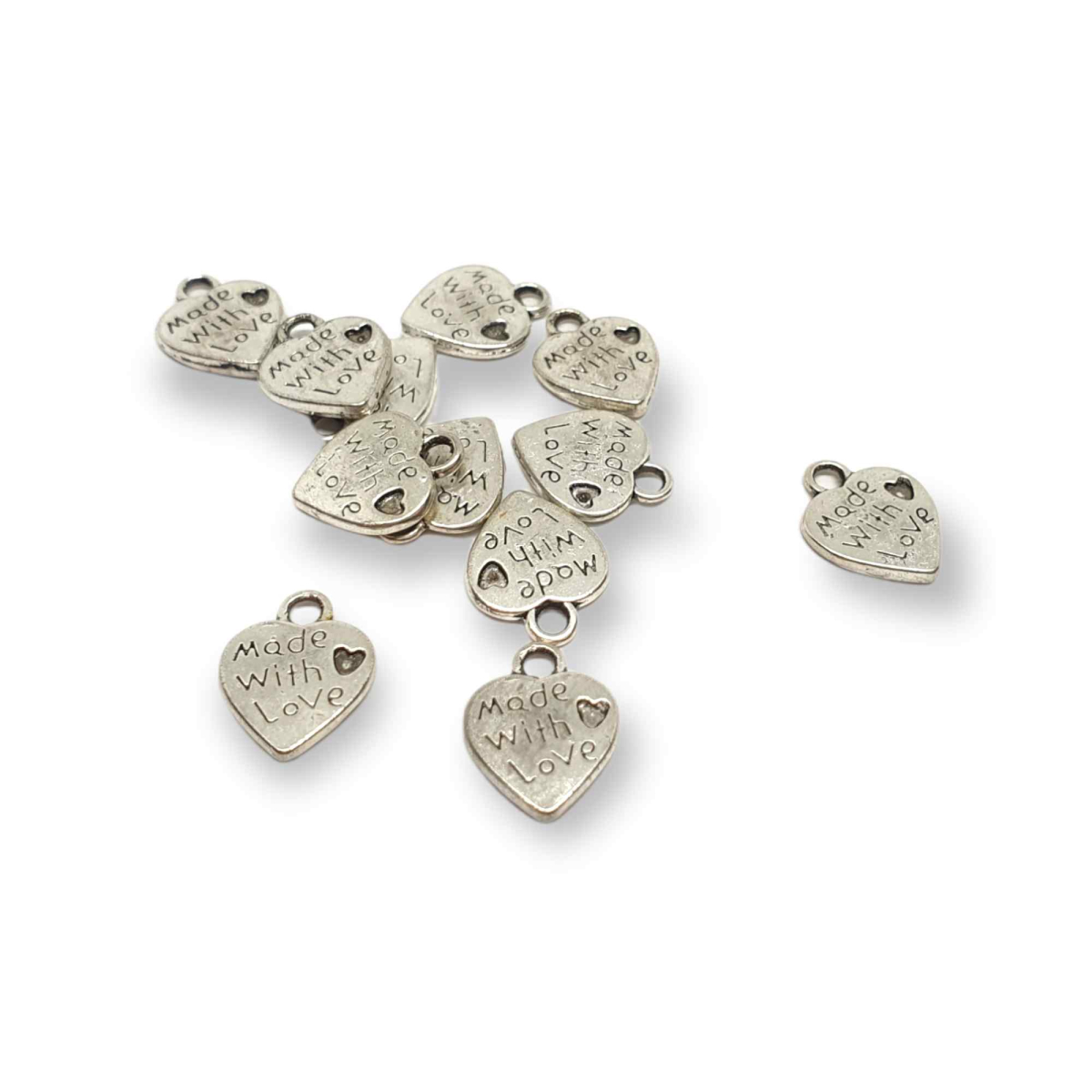 Anhänger "Made-with-love" silber (88)