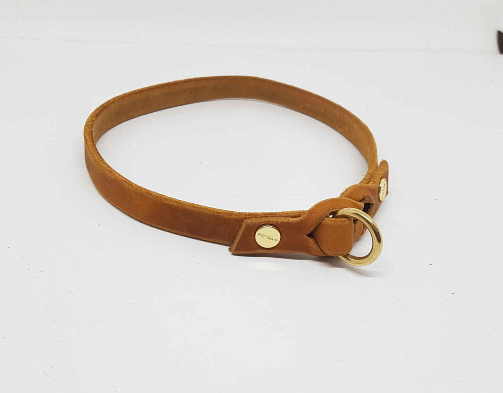 Marken-Band Fettleder Messing Markenbändchen