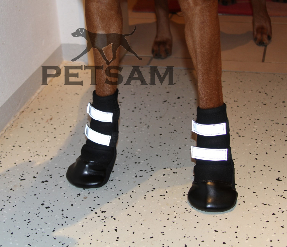 Neopren-Pfotenschutz Gr. XXL mit Klettverschluss (4 Stück)